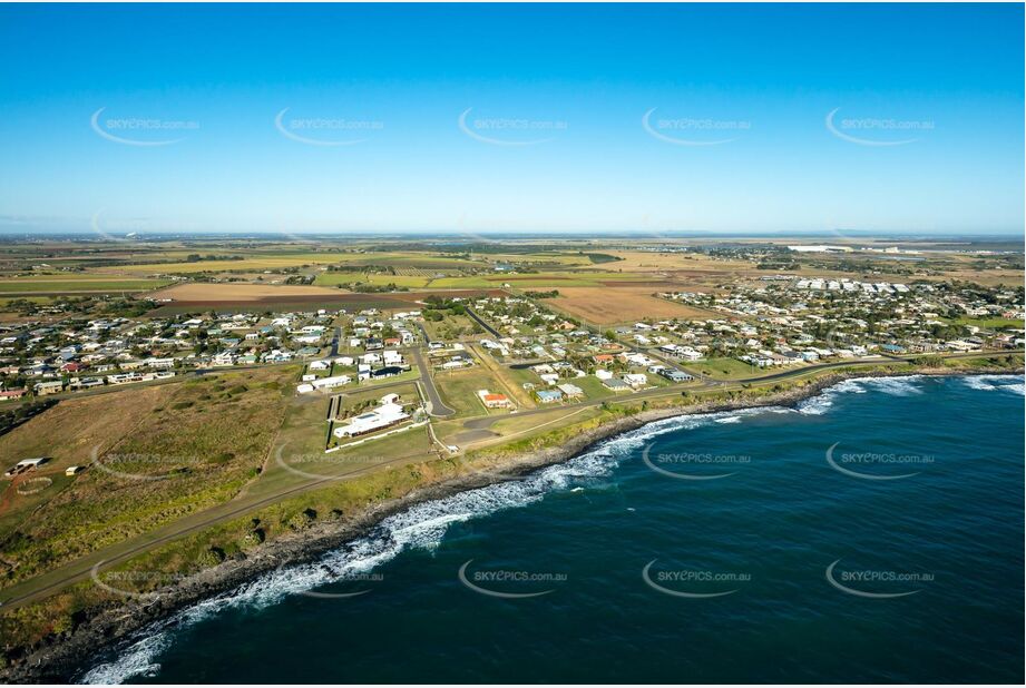 Aerial Photo Burnett Heads QLD Aerial Photography