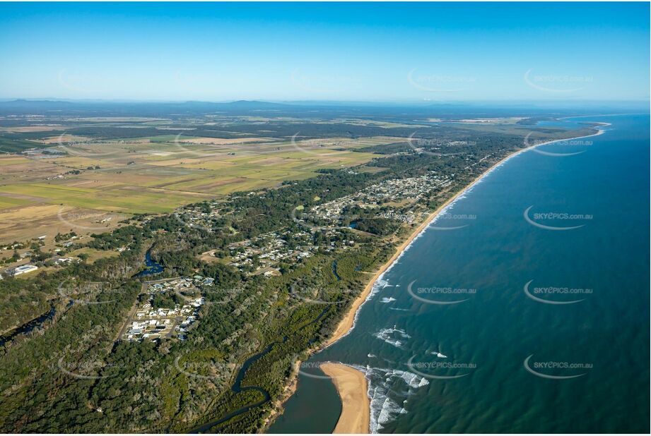 Aerial Photo Moore Park Beach QLD Aerial Photography