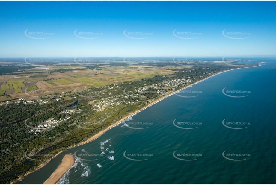 Aerial Photo Moore Park Beach QLD Aerial Photography