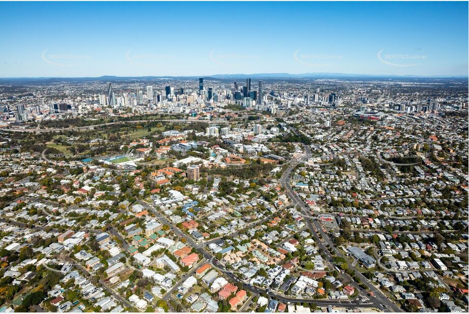 Aerial Photo Kelvin Grove QLD Aerial Photography