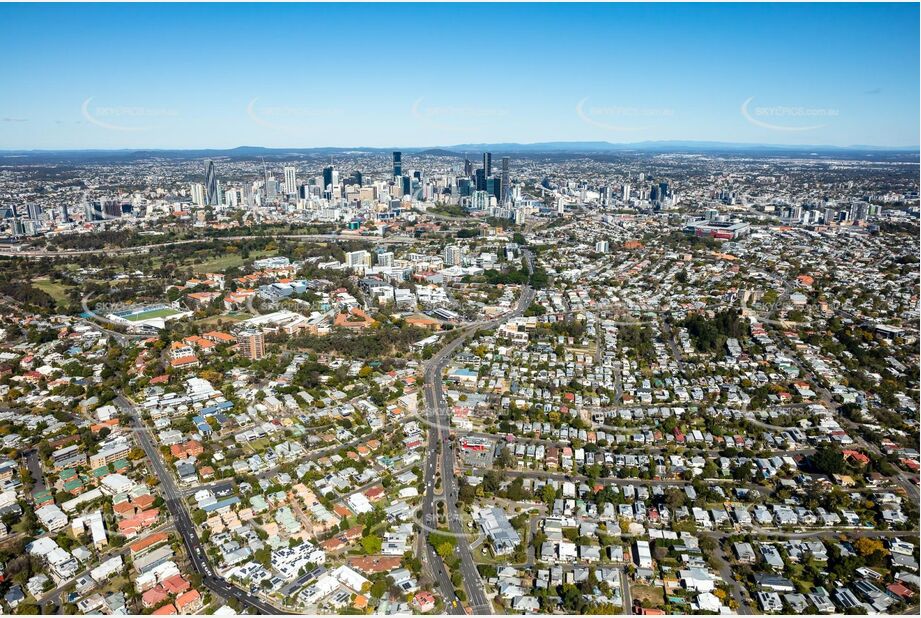 Aerial Photo Kelvin Grove QLD Aerial Photography