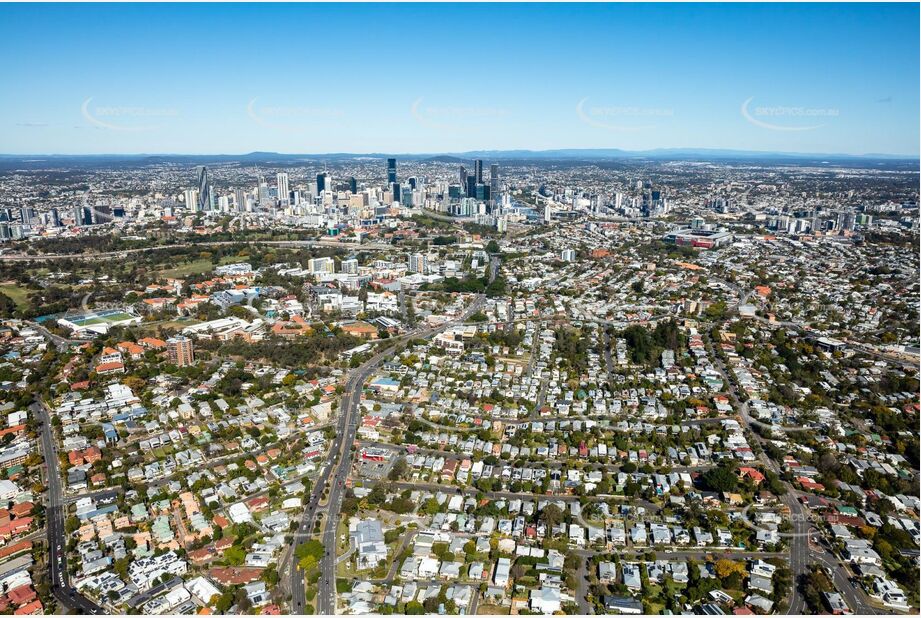 Aerial Photo Kelvin Grove QLD Aerial Photography