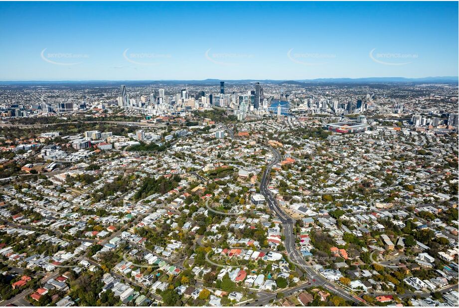 Aerial Photo Red Hill QLD Aerial Photography