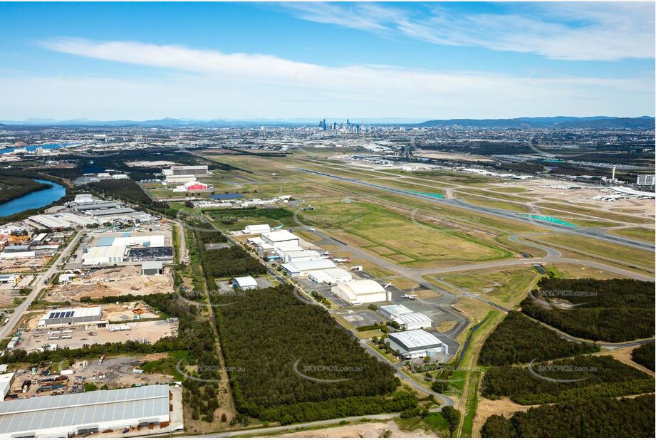 Aerial Photo Brisbane Airport QLD Aerial Photography