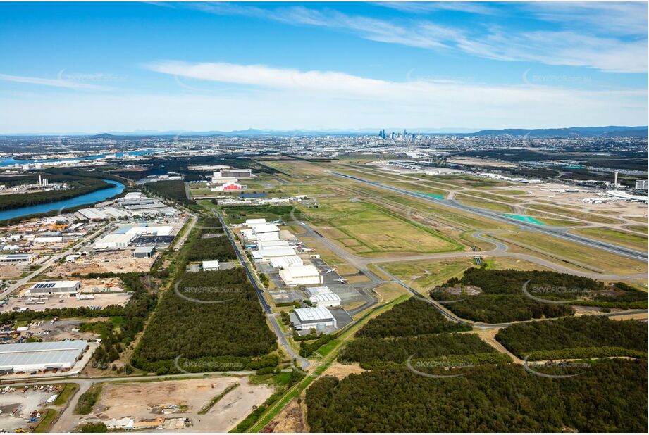 Aerial Photo Brisbane Airport QLD Aerial Photography