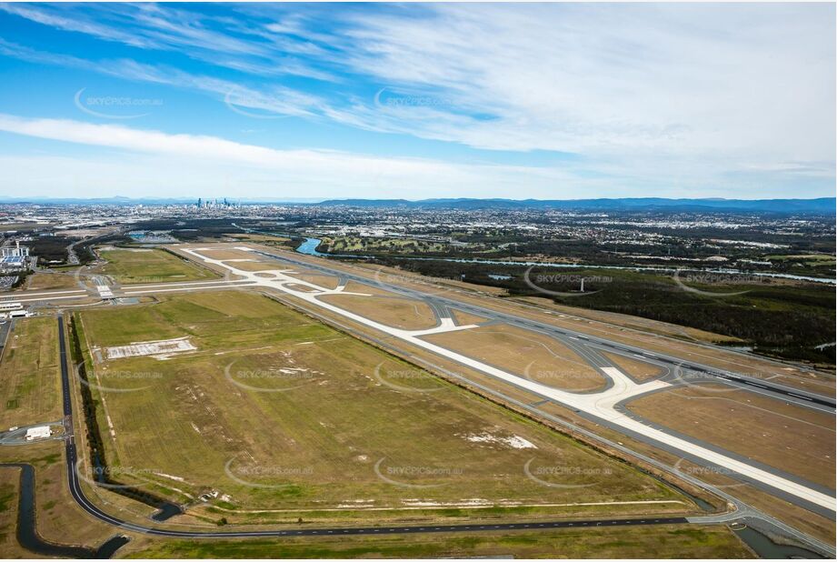 Aerial Photo Brisbane Airport QLD Aerial Photography