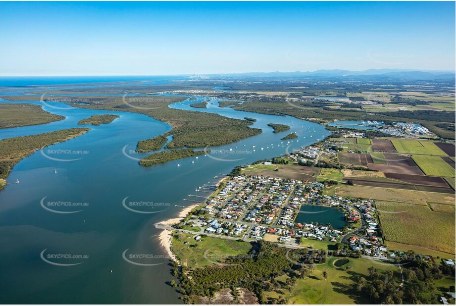 Aerial Photo Steiglitz QLD Aerial Photography