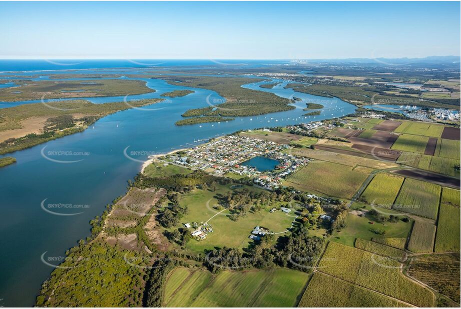 Aerial Photo Steiglitz QLD Aerial Photography