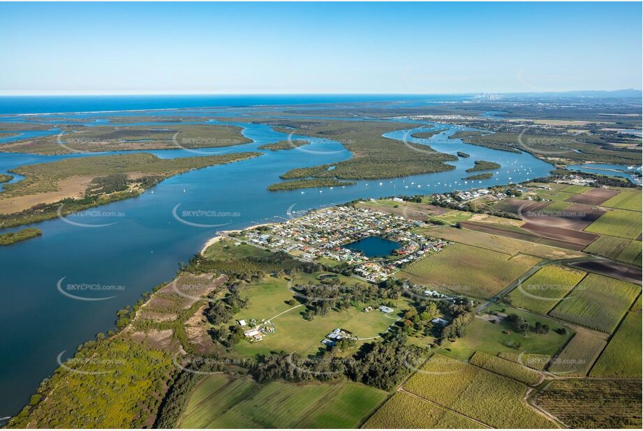 Aerial Photo Steiglitz QLD Aerial Photography