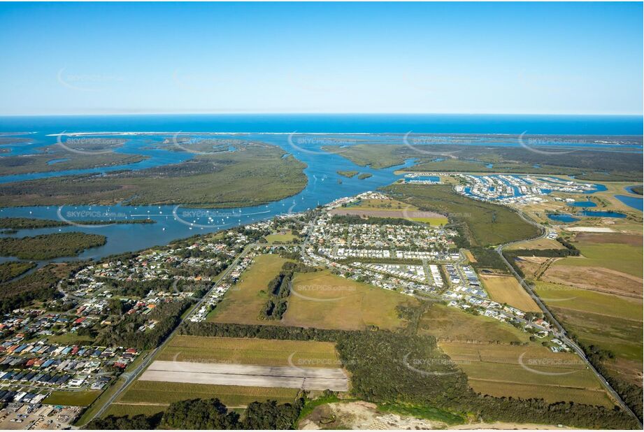 Aerial Photo Jacobs Well QLD Aerial Photography