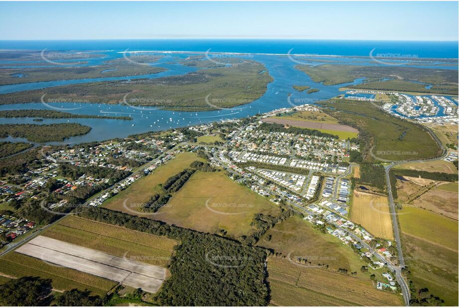Aerial Photo Jacobs Well QLD Aerial Photography