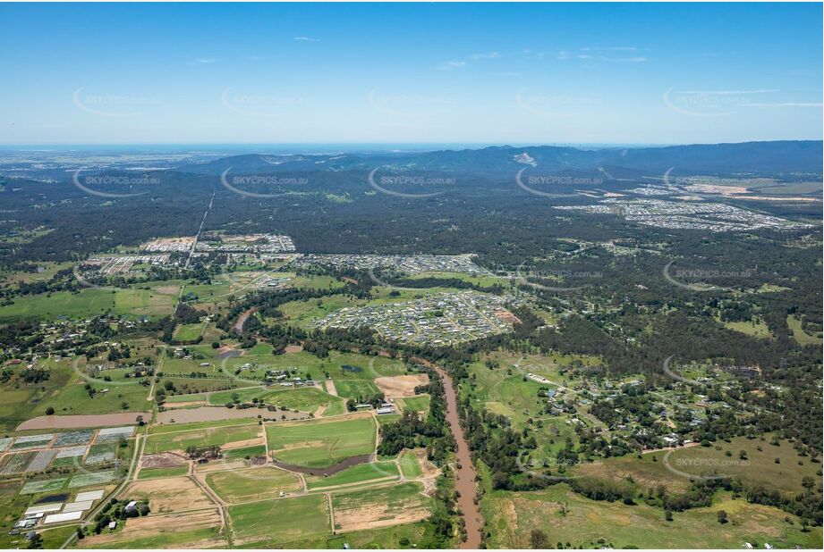 Aerial Photo Chambers Flat QLD Aerial Photography