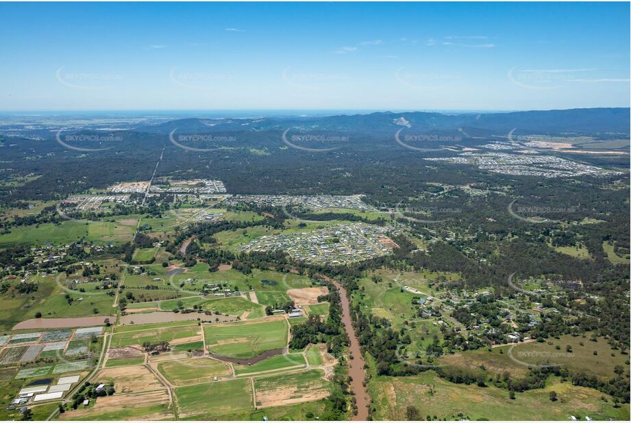 Aerial Photo Chambers Flat QLD Aerial Photography