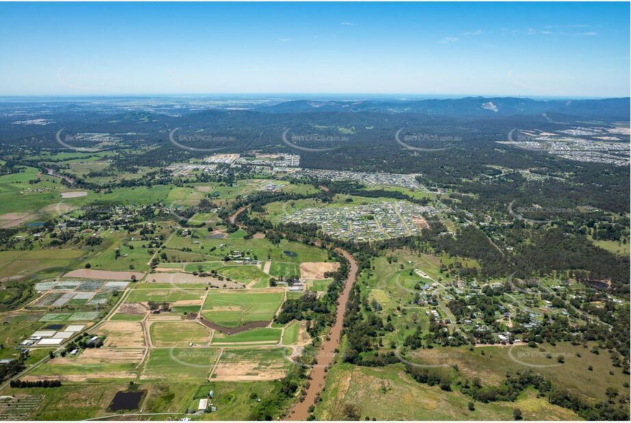 Aerial Photo Chambers Flat QLD Aerial Photography