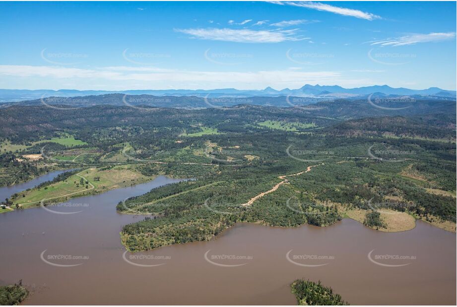 Aerial Photo Wyaralong Dam QLD Aerial Photography