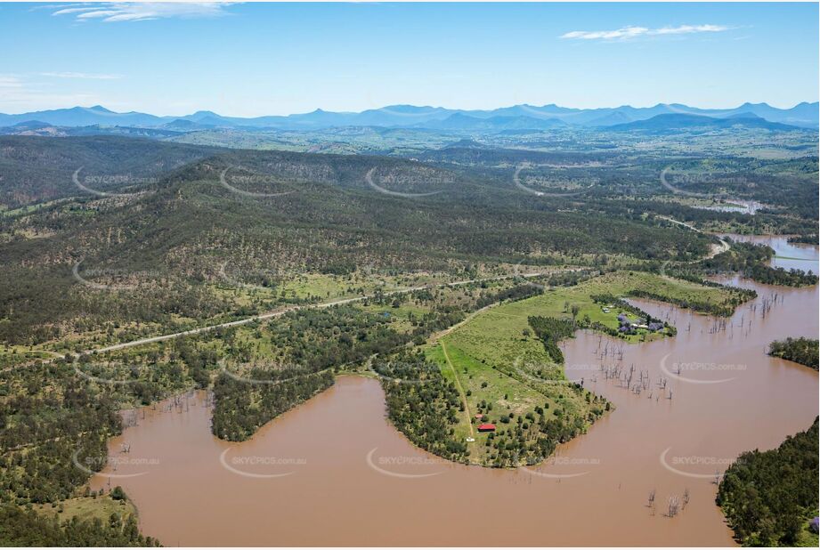 Aerial Photo Wyaralong Dam QLD Aerial Photography