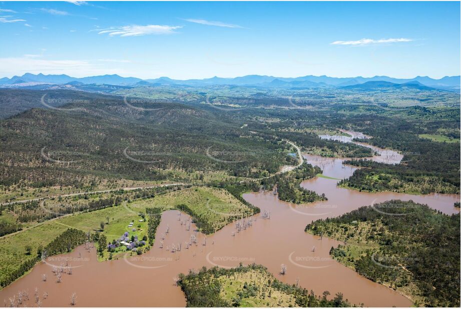 Aerial Photo Wyaralong Dam QLD Aerial Photography