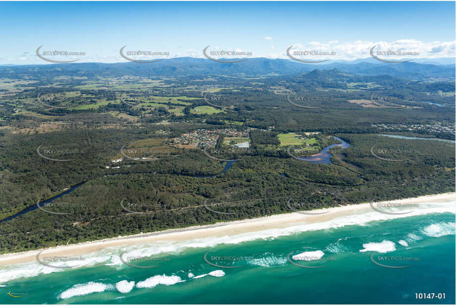 Aerial Photo Brunswick Heads NSW Aerial Photography