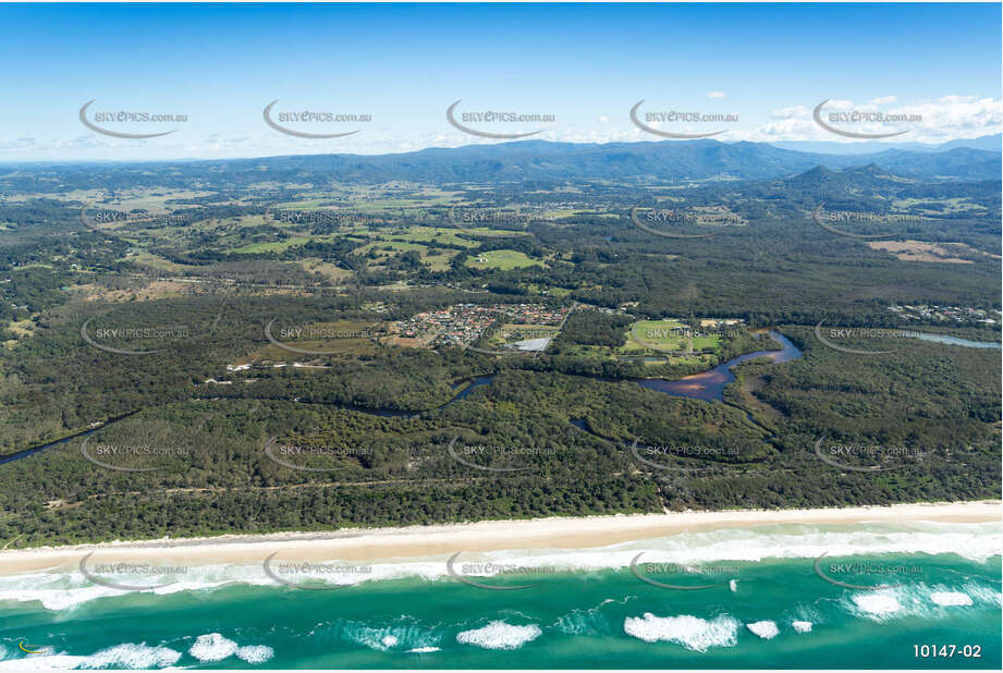 Aerial Photo Brunswick Heads NSW Aerial Photography