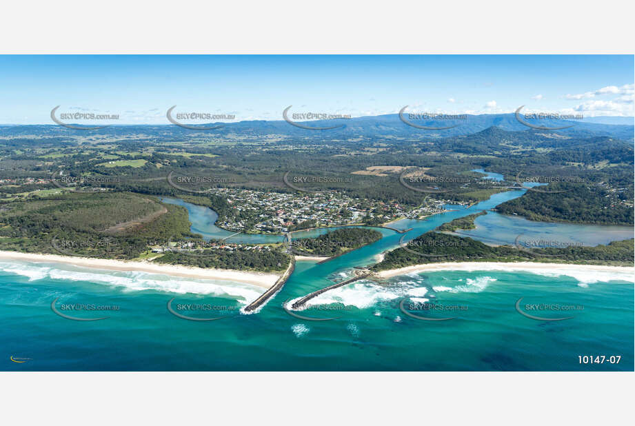 Aerial Photo Brunswick Heads NSW Aerial Photography