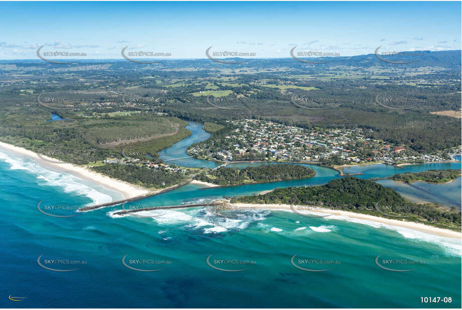 Aerial Photo Brunswick Heads NSW Aerial Photography