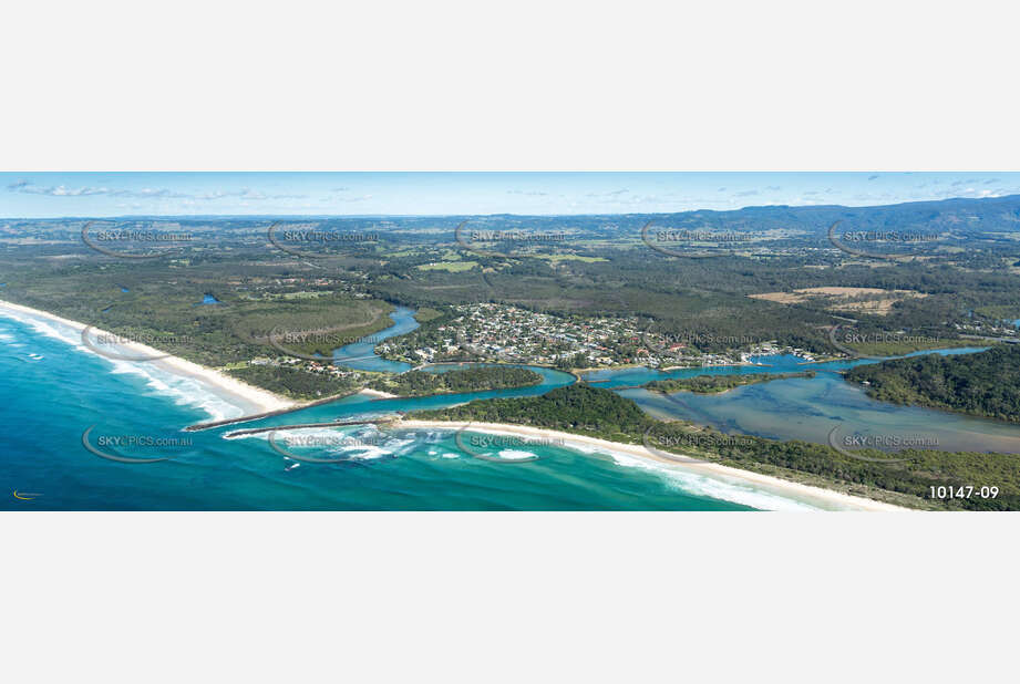 Aerial Photo Brunswick Heads NSW Aerial Photography