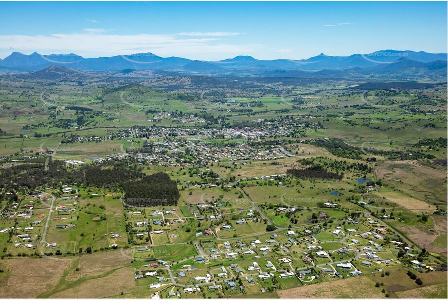 Aerial Photo Boonah QLD Aerial Photography