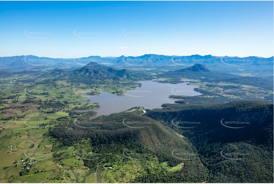 Aerial Photo Lake Moogerah QLD Aerial Photography