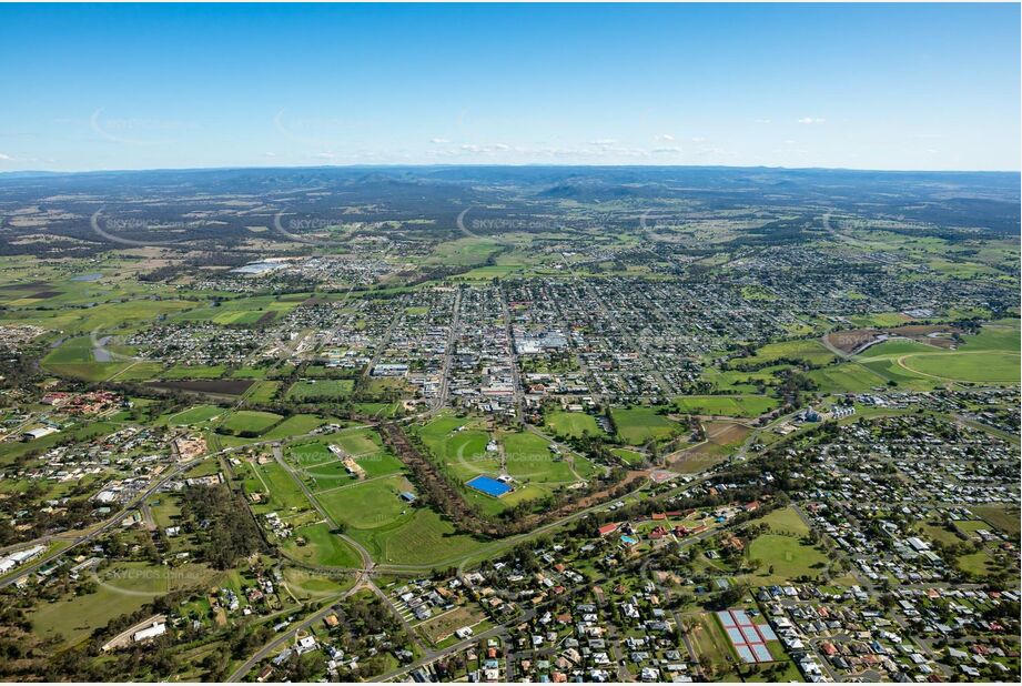 Aerial Photo Warwick QLD Aerial Photography