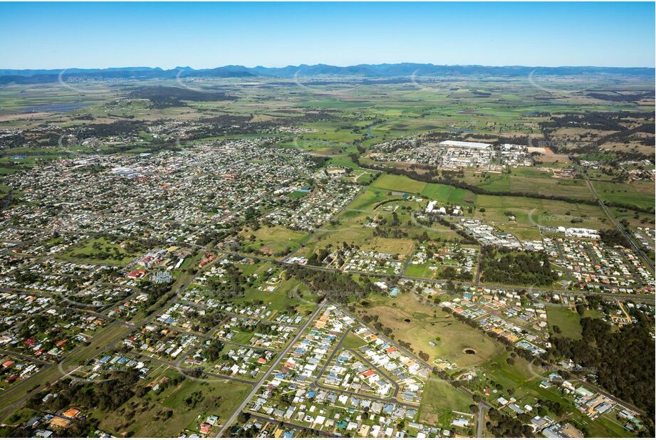 Aerial Photo Warwick QLD Aerial Photography