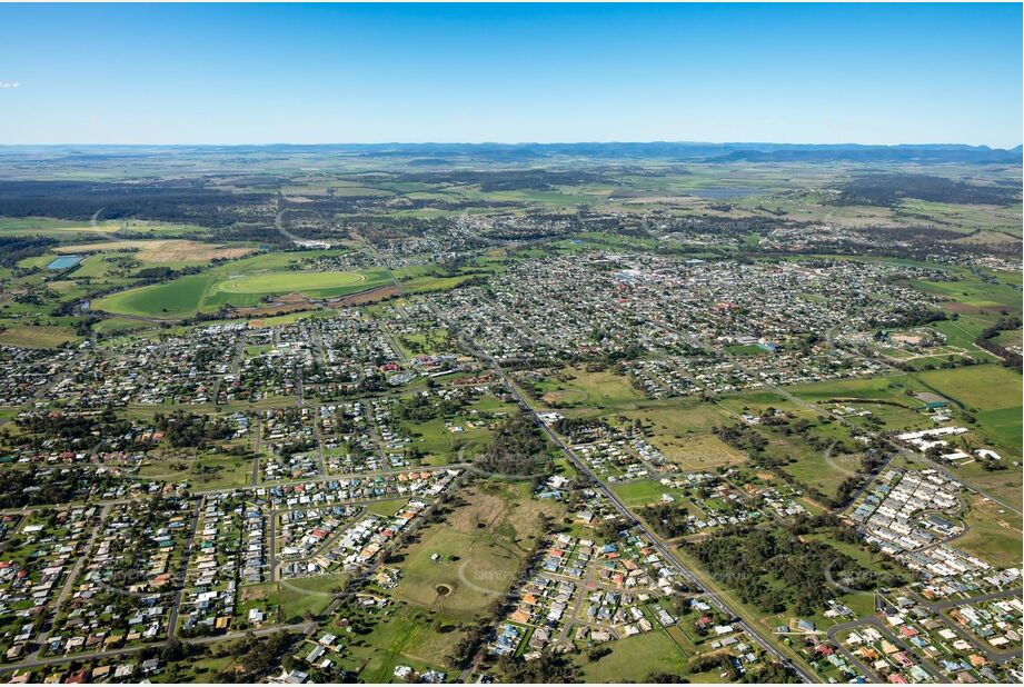 Aerial Photo Warwick QLD Aerial Photography