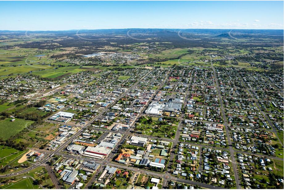 Aerial Photo Warwick QLD Aerial Photography