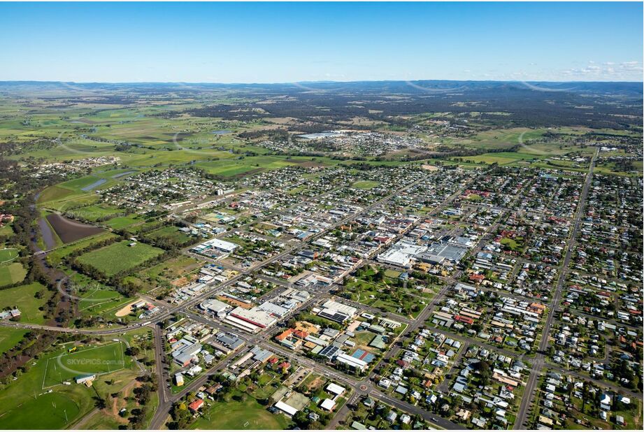 Aerial Photo Warwick QLD Aerial Photography