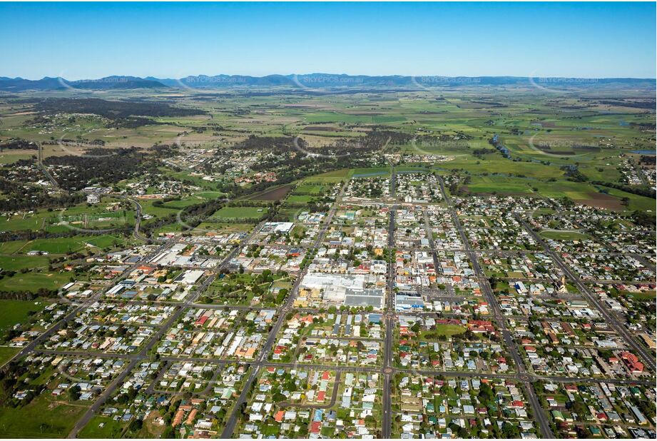 Aerial Photo Warwick QLD Aerial Photography