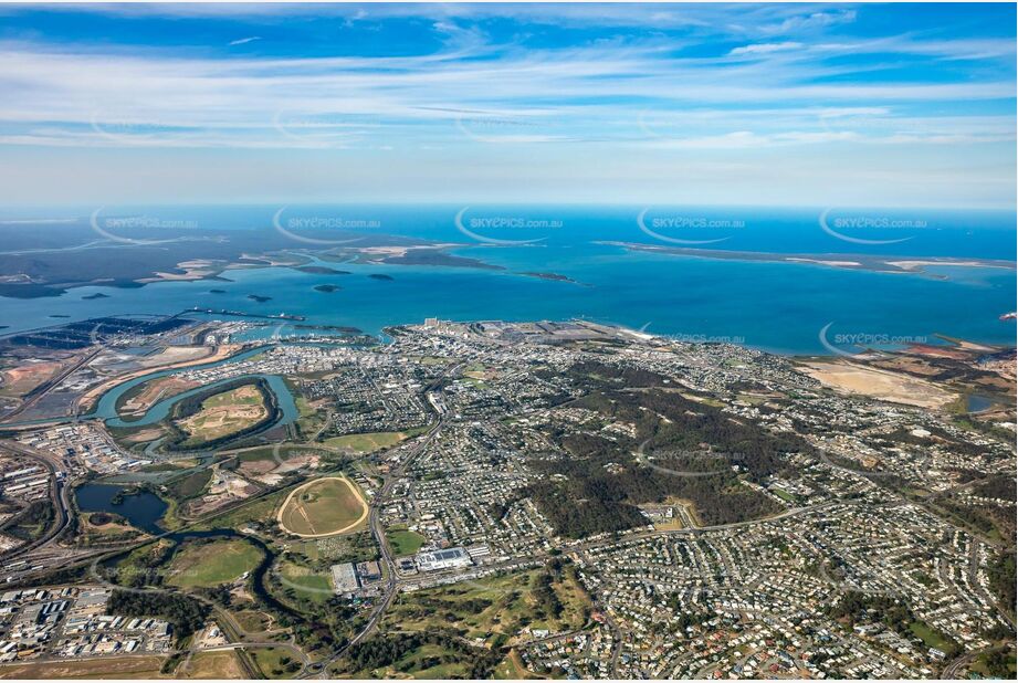 Aerial Photo West Gladstone QLD Aerial Photography