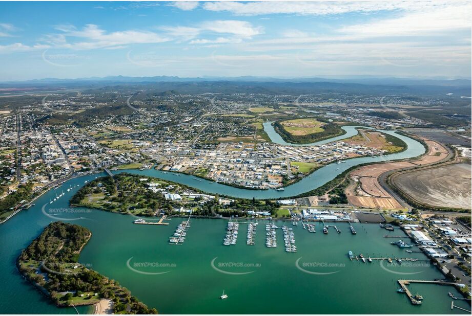 Aerial Photo Callemondah QLD Aerial Photography