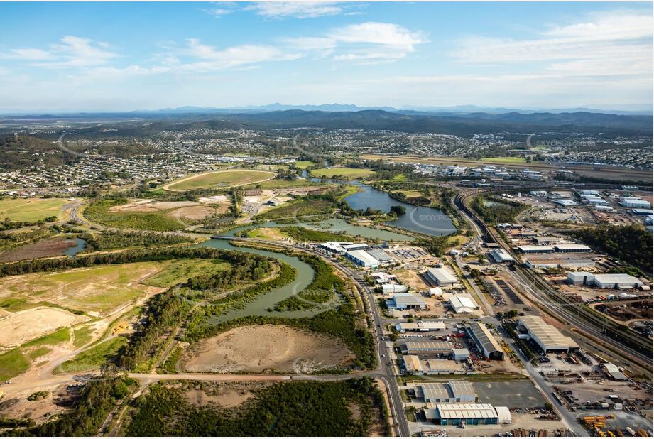 Aerial Photo Callemondah QLD Aerial Photography