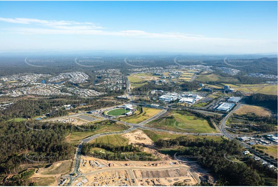 Aerial Photo Brookwater QLD Aerial Photography