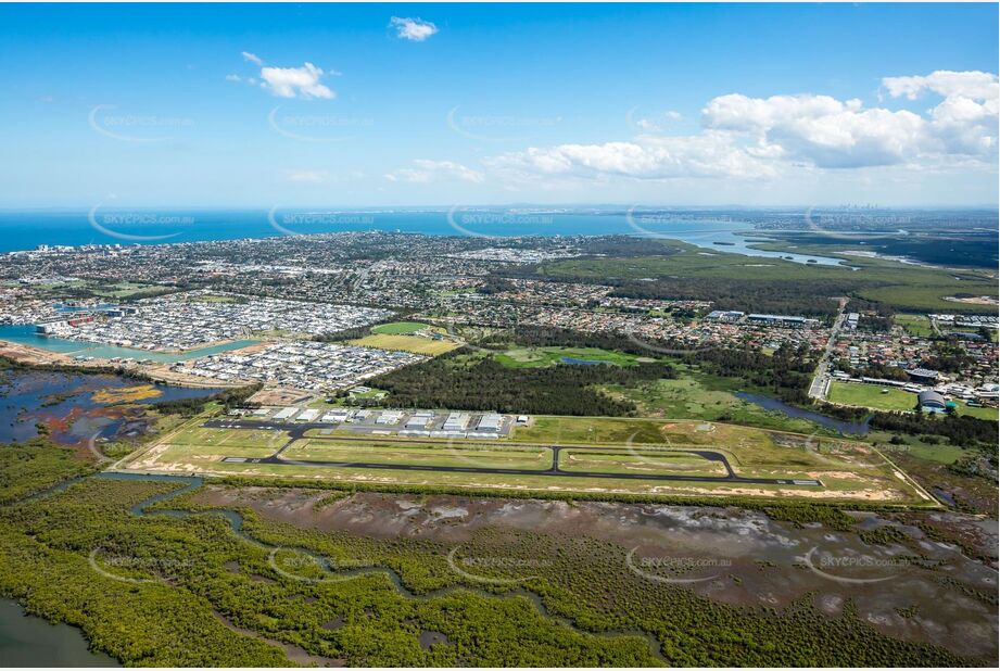 Aerial Photo Redcliffe Airport QLD