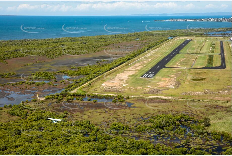 Aerial Photo Redcliffe Airport QLD