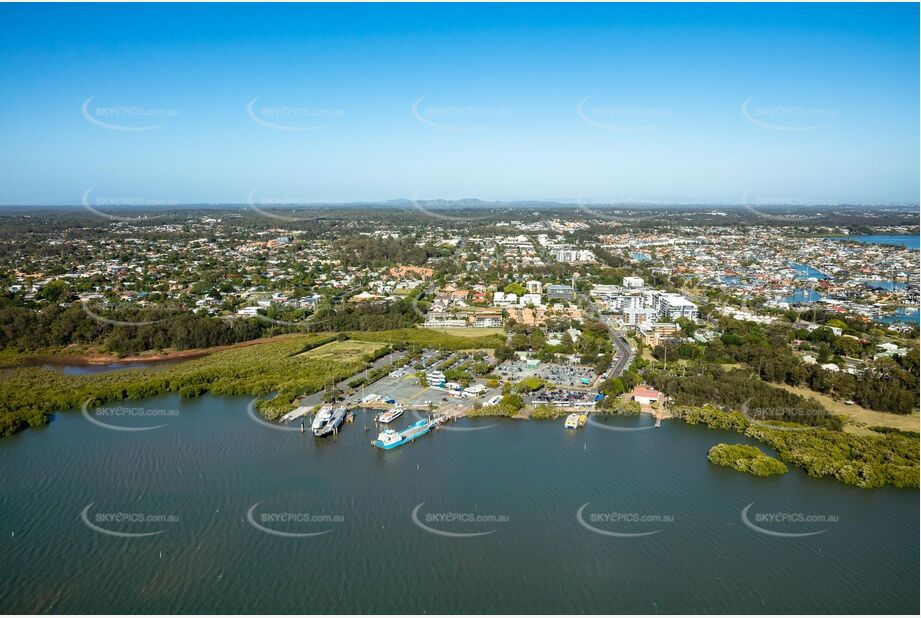 Aerial Photo Cleveland QLD Aerial Photography