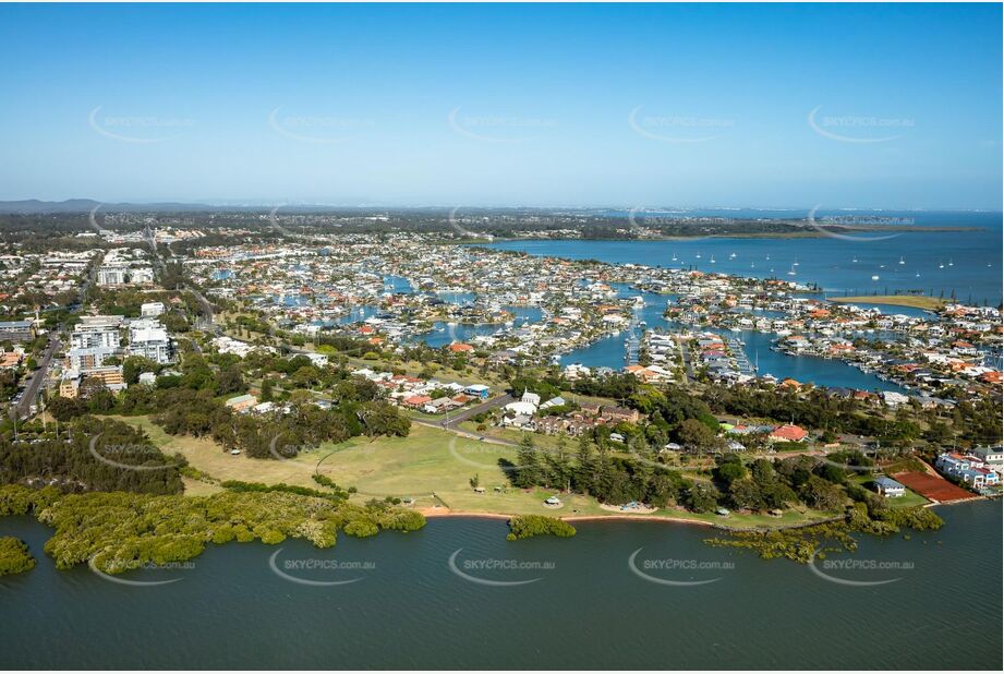 Aerial Photo Cleveland QLD Aerial Photography