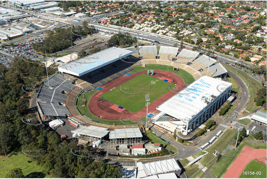ANZ Stadium Nathan QLD Aerial Photography
