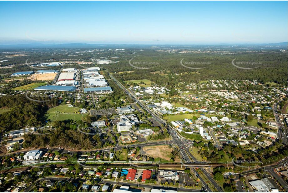 Aerial Photo Logan Central QLD Aerial Photography