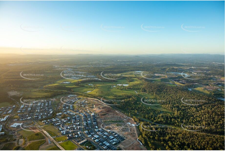 Sunset Aerial Photo Swanbank QLD Aerial Photography