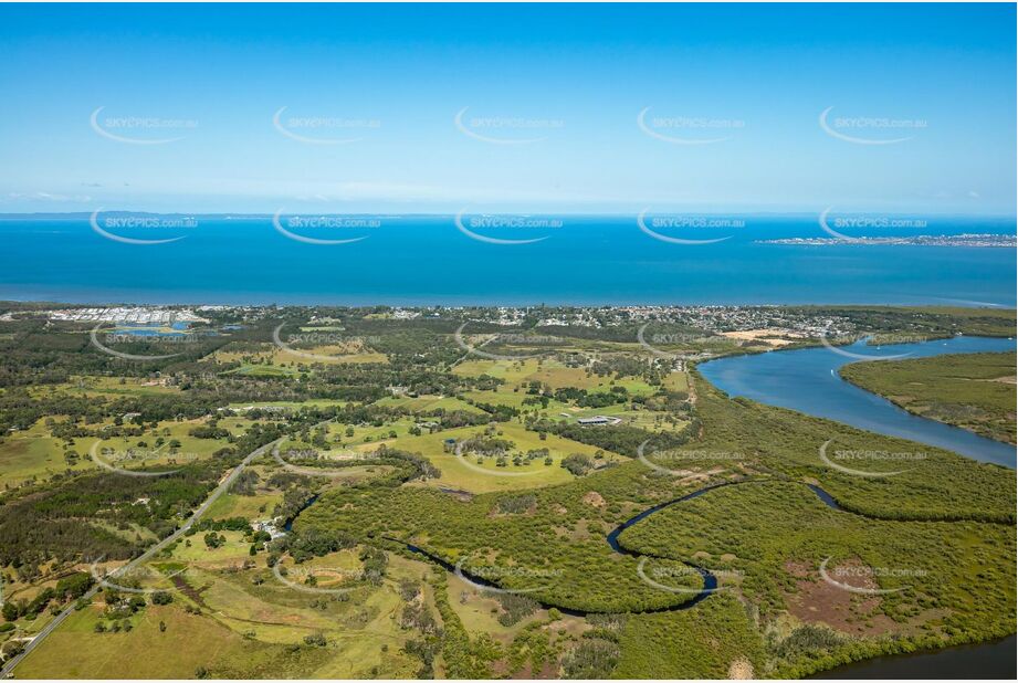 Aerial Photo Beachmere QLD Aerial Photography