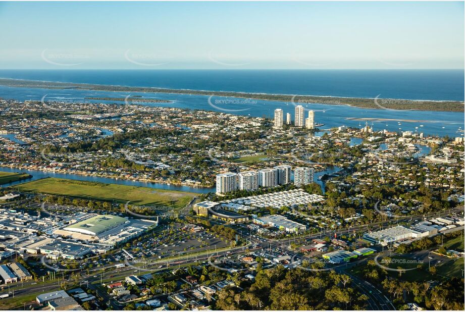 Aerial Photo Biggera Waters QLD Aerial Photography