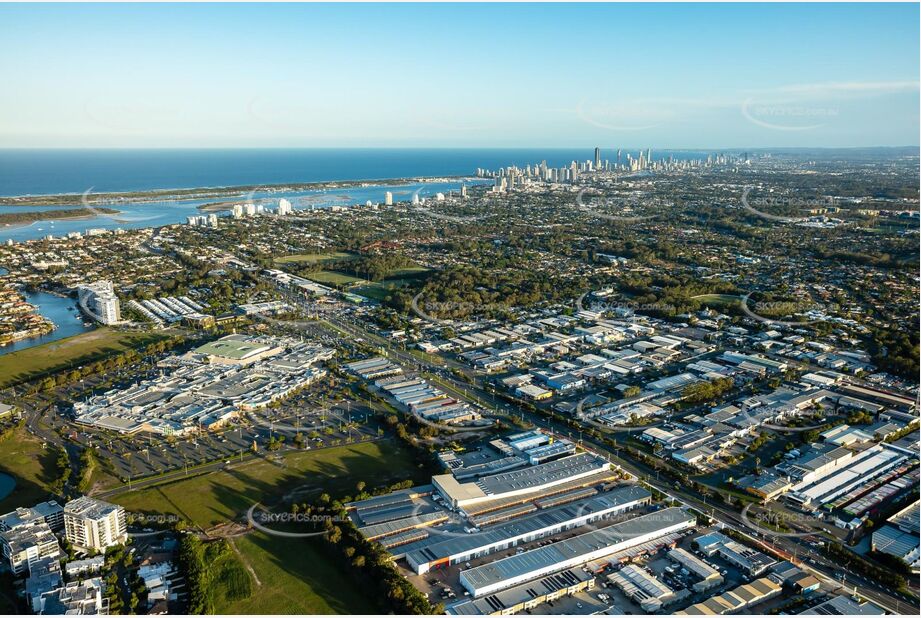 Aerial Photo Biggera Waters QLD Aerial Photography