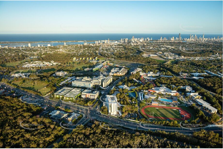 Aerial Photo Griffith University Southport QLD