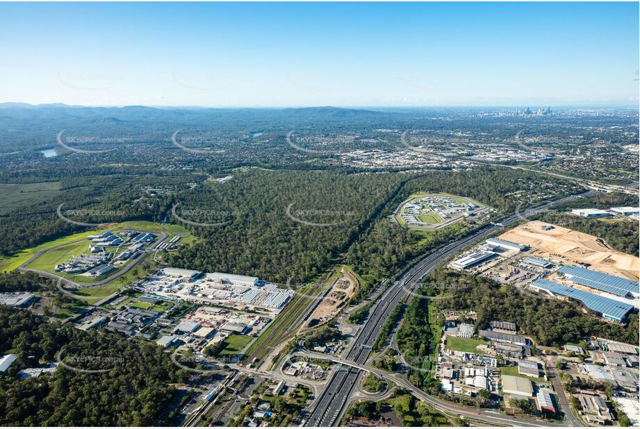 Aerial Photo Wacol QLD Aerial Photography